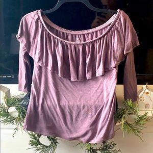 Off the shoulder top